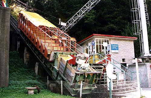 Kreuzeckbahn bottom station
