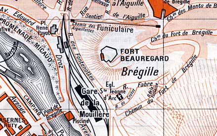 map Besan&ccedil;on